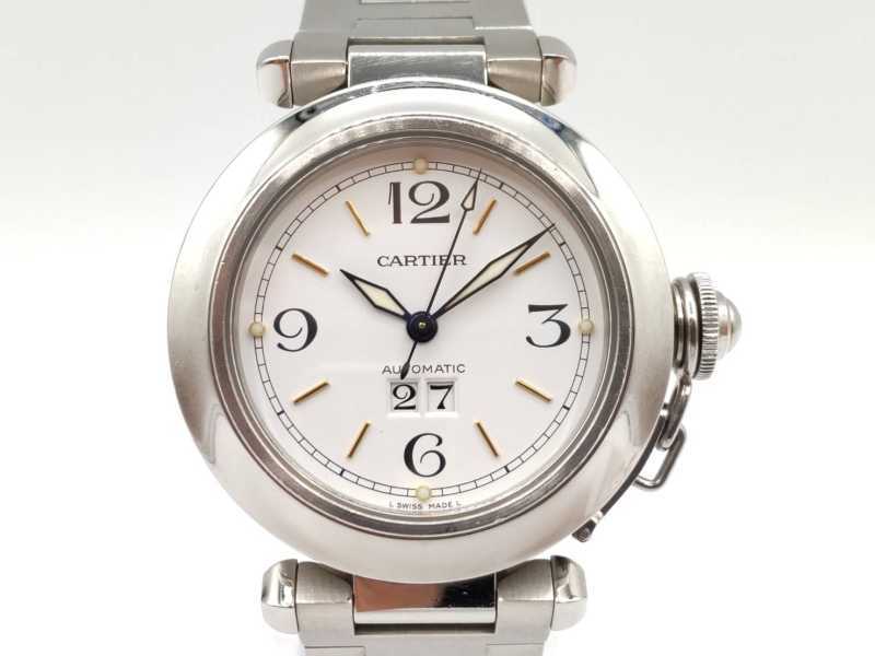 カルティエ買取 パシャC ビッグデイト W31044M7